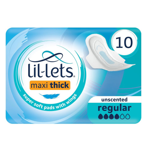 LIL-LETS TAMPONS 6X10'S DISP REGULAR
